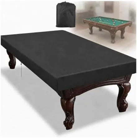 pool table cover for american legend kirkwood 7ft 20182026 adjustable drawcord secure fit indoor game room backyard club protective billiard table guard